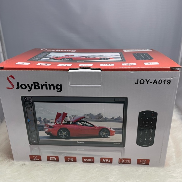 NWT SJOYBRING 7” HD Touchscreen Double Din Car Stereo TOUCHSCREEN - Picture 3 of 4